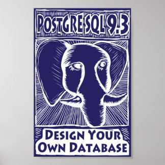 Póster Poster PostgreSQL 9.3