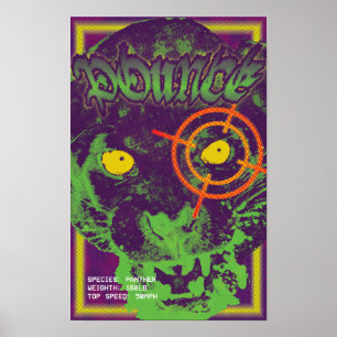 Póster poster "POUNCE"