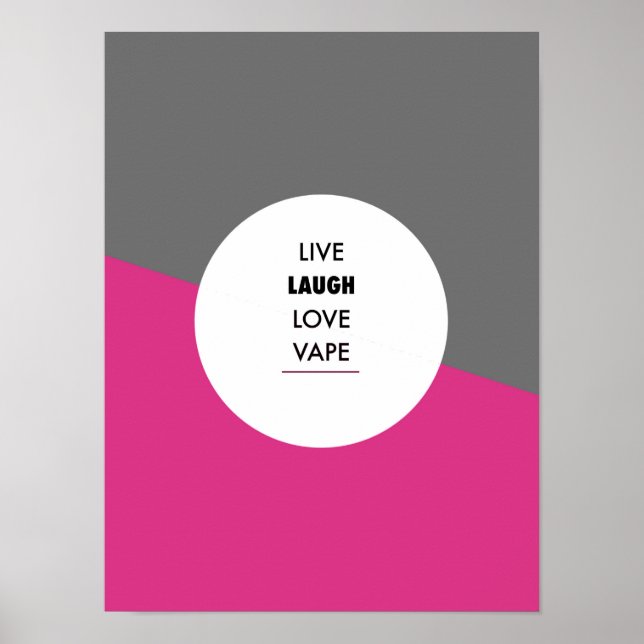 Póster Poster Premium de Cotizaciones de Vape (Frente)