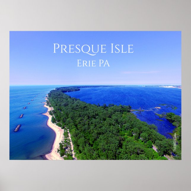 Póster Poster - Presque Isle Erie PA (Frente)