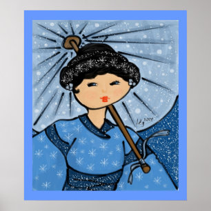Póster Poster Princesa de Nieve