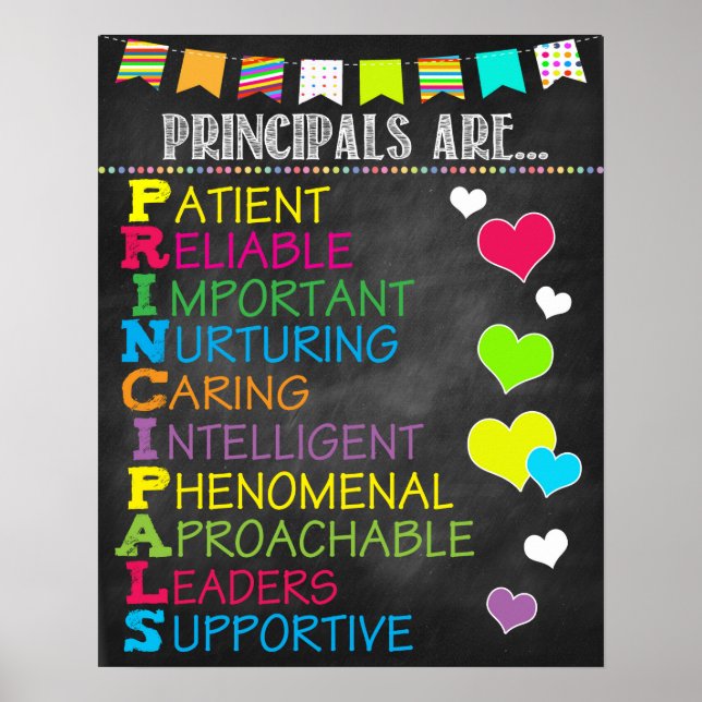 Póster Poster principal de escuela (Frente)