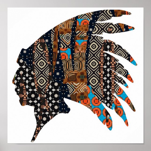 Póster Poster Principal Nativo Estadounidense (Frente)