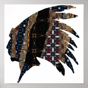 Póster Poster Principal Nativo Estadounidense