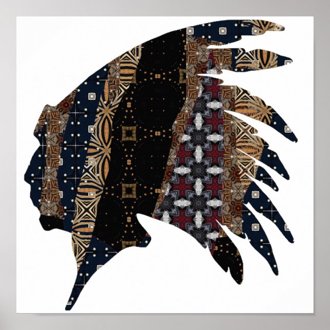 Póster Poster Principal Nativo Estadounidense (Frente)