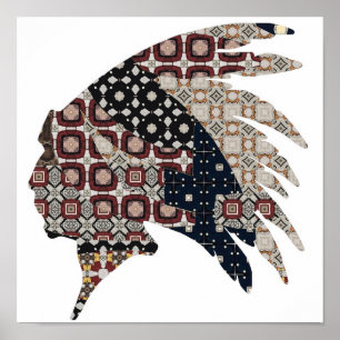 Póster Poster Principal Nativo Estadounidense