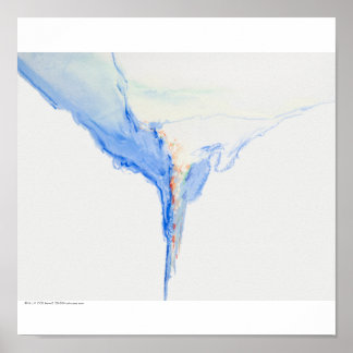 Póster Poster/Print: "Blue Forms"