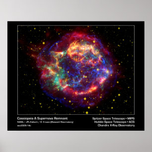 Póster Poster/Print: Supernova - Cassiopeia Space Image