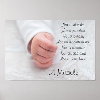 Póster Poster Pro-Life