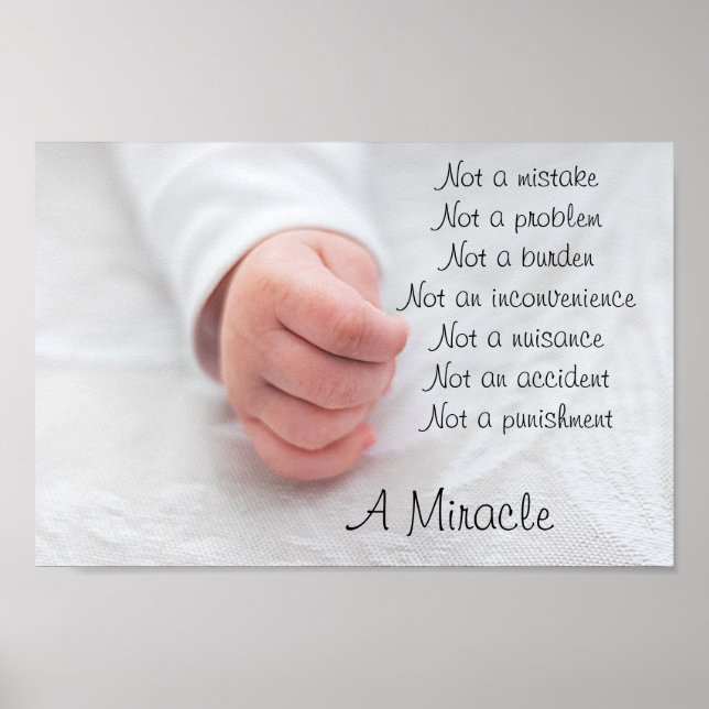 Póster Poster Pro-Life (Frente)