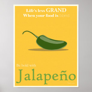 Póster Poster promocional de Jalapeno - 11x14