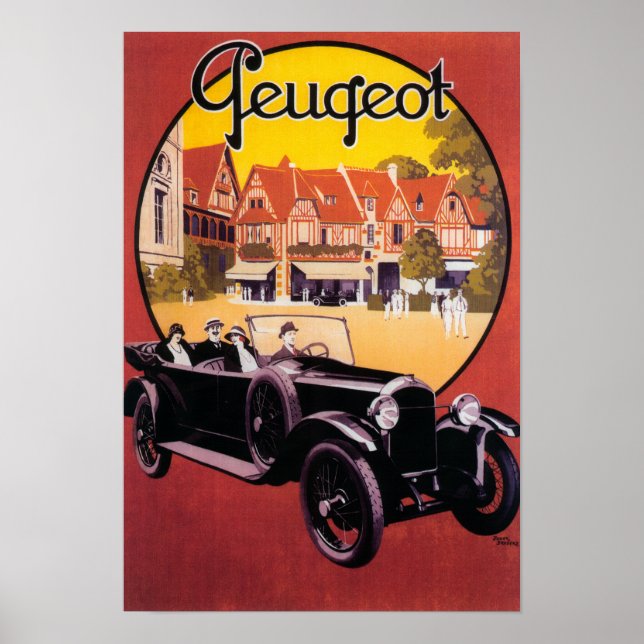 Póster Poster promocional Peugeot Automobile (Frente)