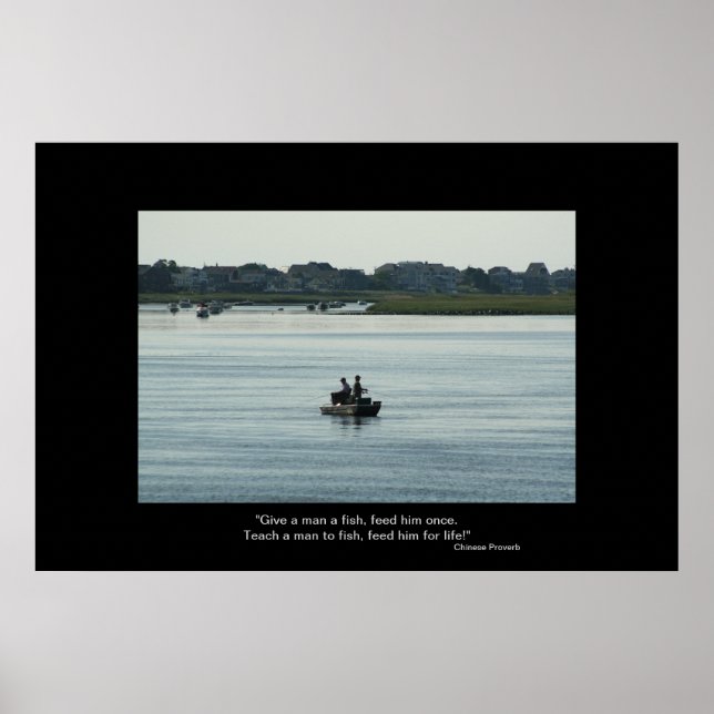 Póster Poster Proverbio Chino (Frente)