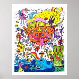 Póster Poster psicodélico #1