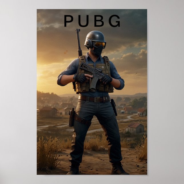PÓSTER POSTER PUBG (Frente)