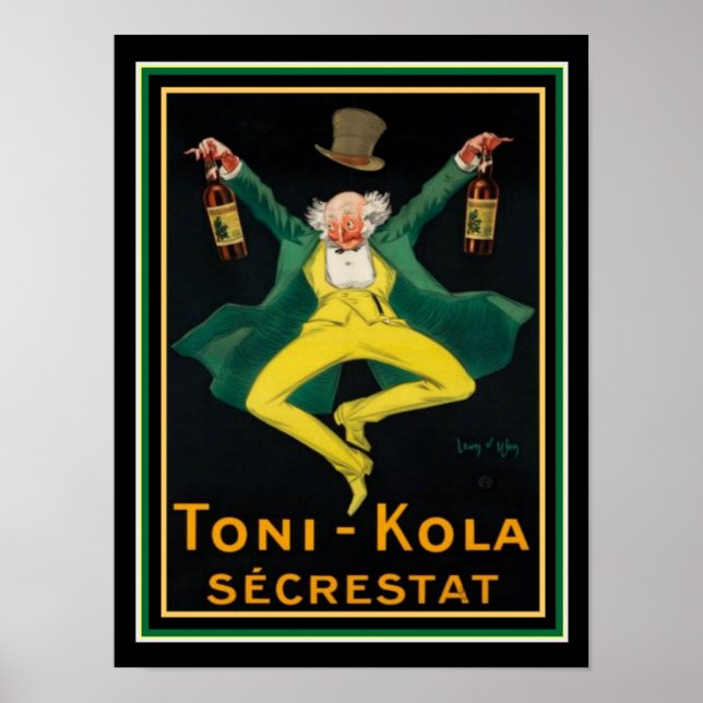 Póster Poster publicitario vintage para Toni-Kola Secrest (Frente)