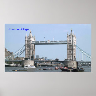 Póster Poster puente de Londres