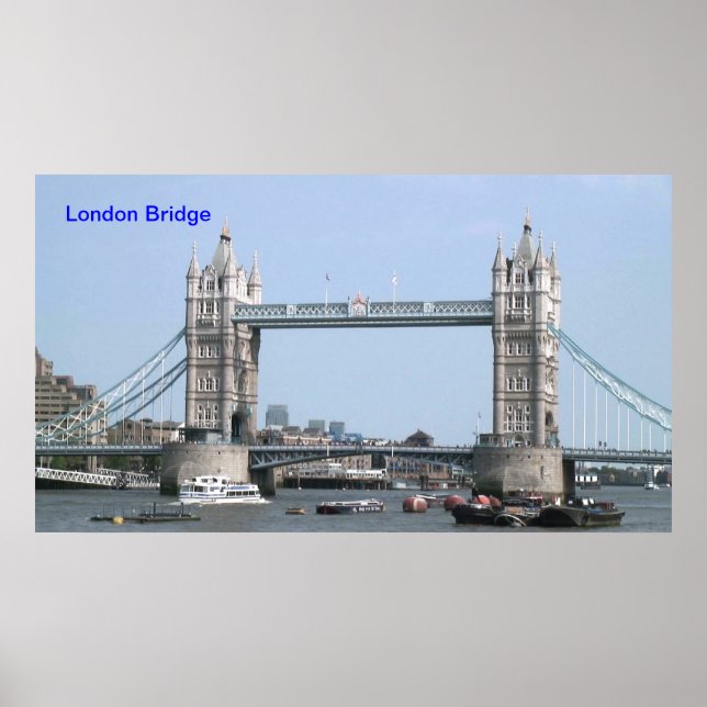 Póster Poster puente de Londres (Frente)