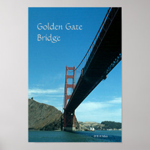 Póster Poster - puente Golden Gate