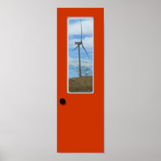 Póster Poster - Puerta de oficina