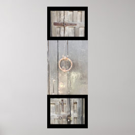 Póster Poster: puertas y cierres