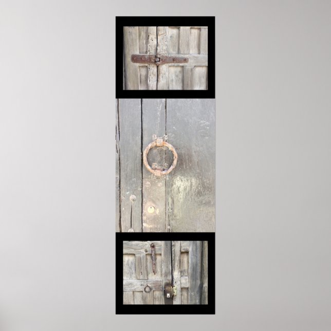 Póster Poster: puertas y cierres (Frente)