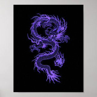 Póster Poster Purple Dragon