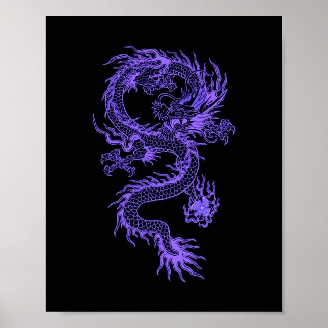 Póster Poster Purple Dragon (Frente)