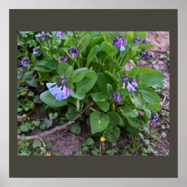 Póster Poster Purple Wildflowers