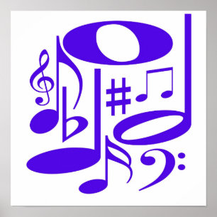 Póster Poster Púrpura Musical