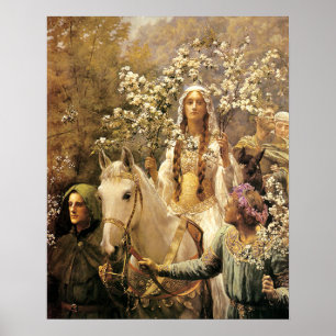 Póster Poster Queen Guinevere Maying