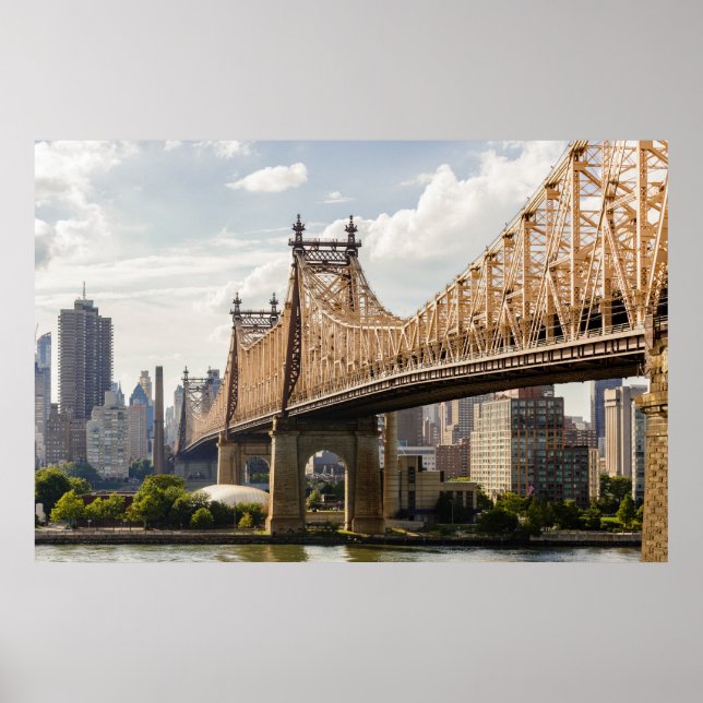 Póster Poster Queensboro de Nueva York (Frente)