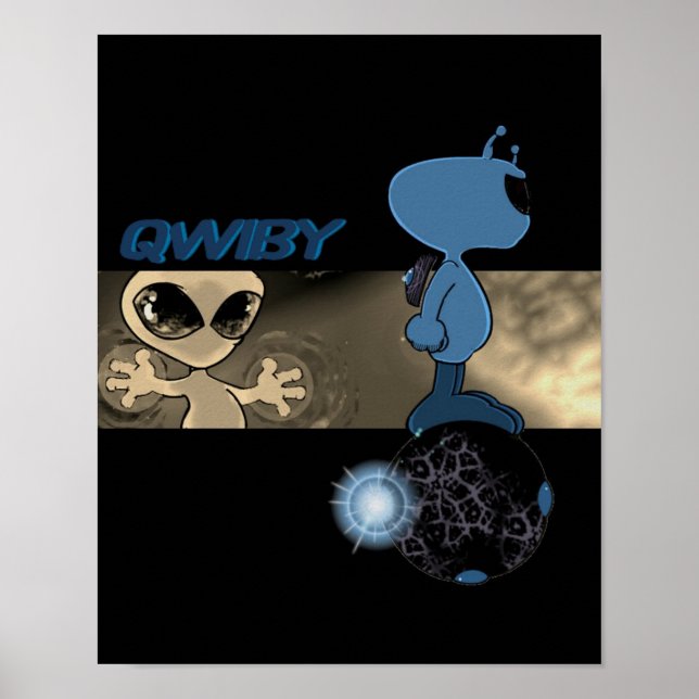 Póster Poster Qwiby (Frente)