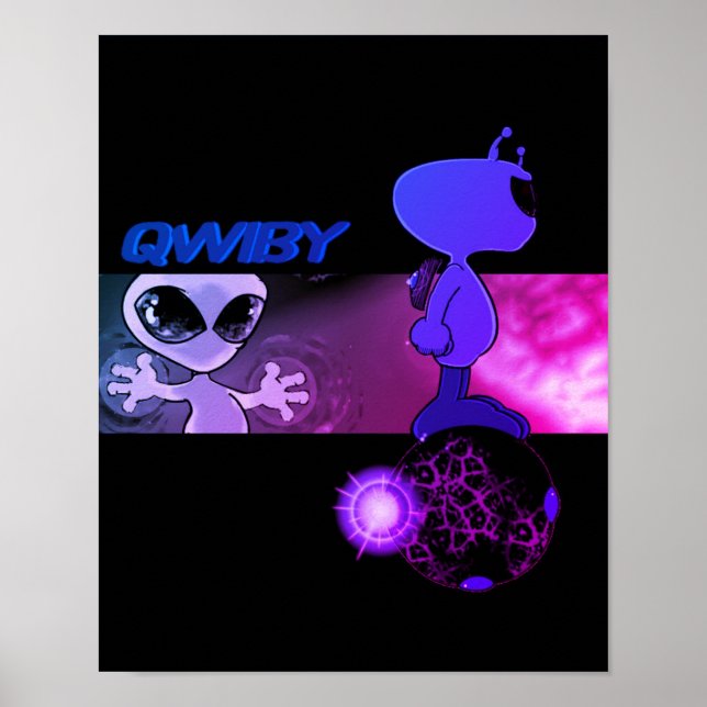 Póster Poster Qwiby (Frente)