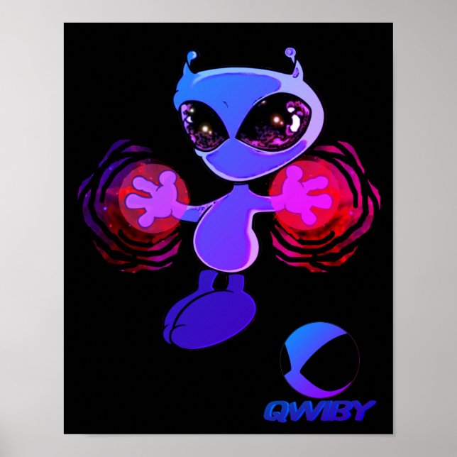 Póster Poster Qwiby (Frente)
