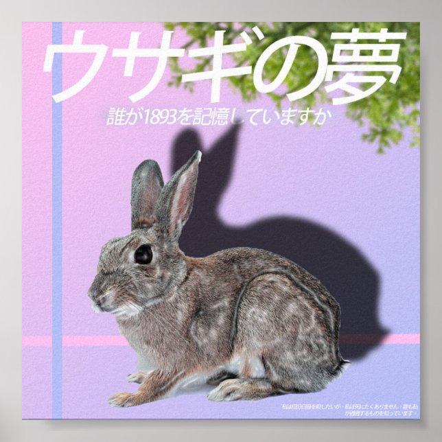 Póster Poster Rabbitwave 2.0 (Frente)