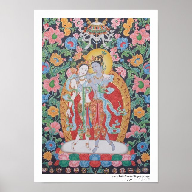 Póster Poster Radha-Krishna (Frente)