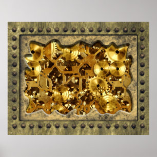 Póster Poster radical de Steampunk 10