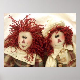 Póster Poster Raggedy Dolls