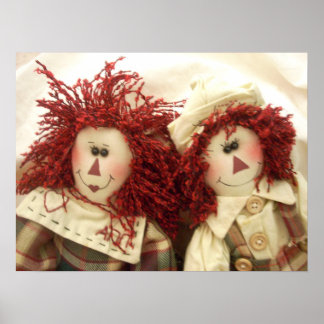Póster Poster Raggedy Dolls