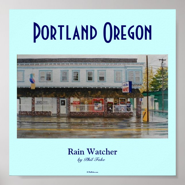 Póster Poster Rain Watcher (Frente)