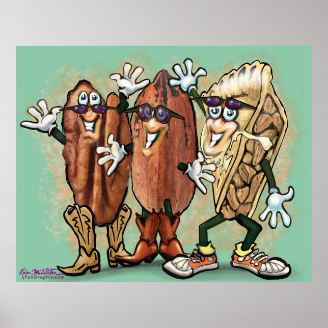 Póster Poster Rainbow Bluebonnets (Frente)