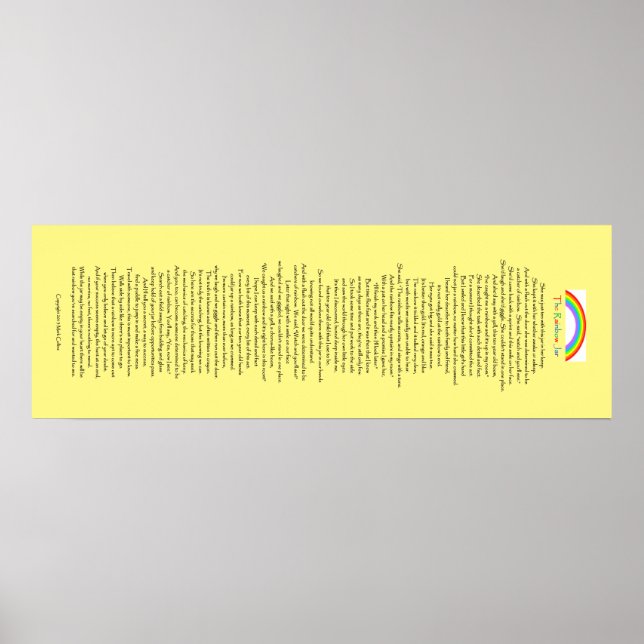 Póster Poster Rainbow Jar (Frente)