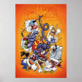 Póster Poster Rat Fink 14