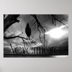 Póster Poster Raven - Árbol de vigas de sol de Nevermore