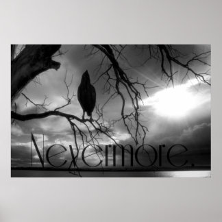 Póster Poster Raven - Árbol de vigas de sol de Nevermore 