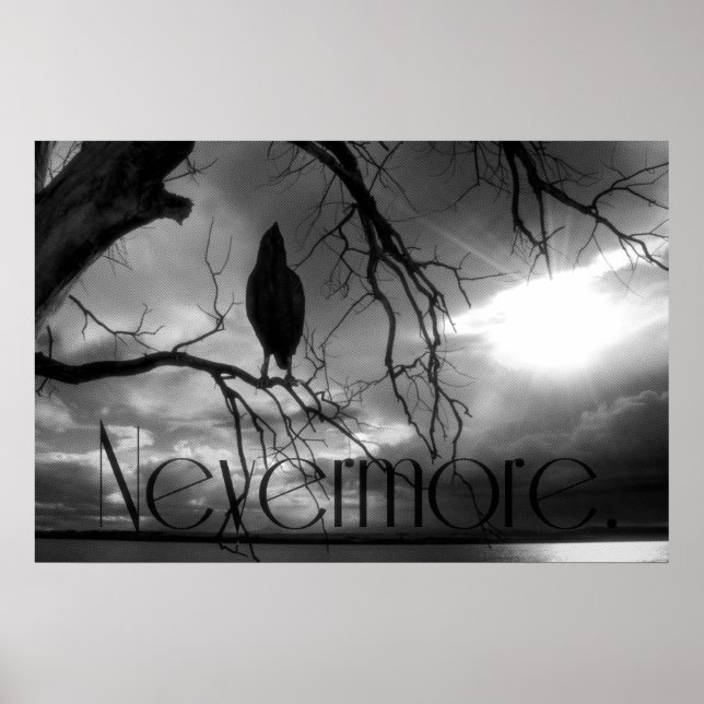 Póster Poster Raven - Árbol de vigas de sol de Nevermore  (Frente)