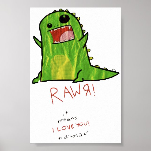 PÓSTER POSTER RAWR (Frente)