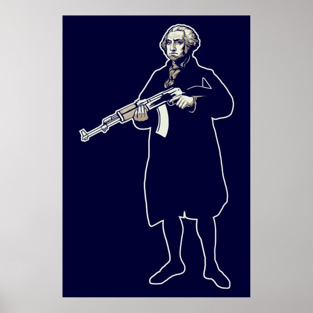Póster Poster Rebel de Washington (Frente)