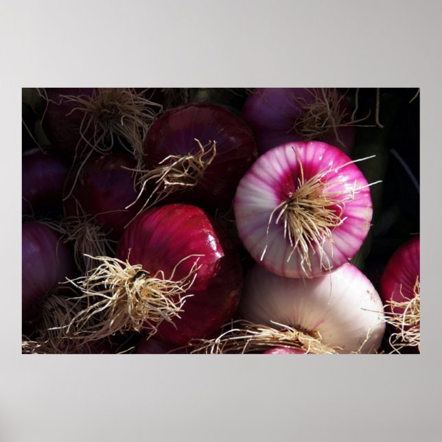 Póster Poster Red Onions (Frente)